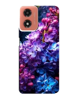 Чехол для Motorola MOTO G04 с картинкой «Сиреневый цвет»