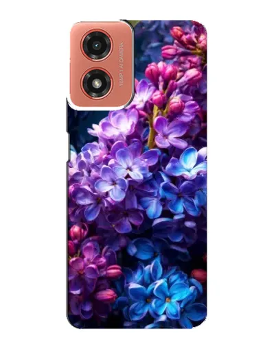 Чехол для Motorola MOTO G04 с картинкой «Сиреневый цвет»