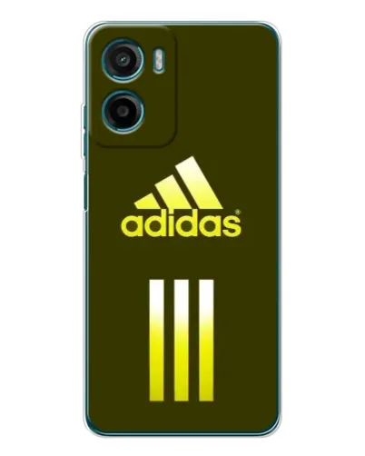 Чехол для Motorola Moto G05 с картинкой «Оливковый градиент Adidas»