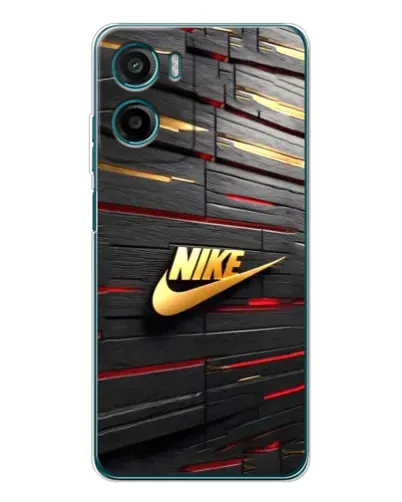 Чехол для Motorola Moto G05 с картинкой «Золотой Nike на металле» Чехол для Motorola Moto G05 с картинкой «Золотой Nike на металле»