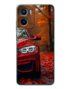 Чехол для Motorola Moto G05 с картинкой «Осенняя BMW M4»