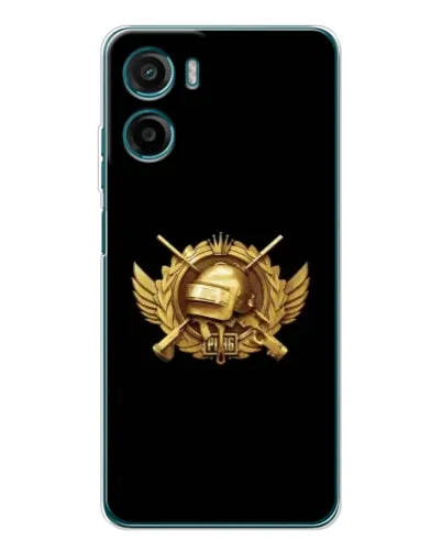 Чехол для Motorola Moto G05 с картинкой «PUBG — оранжевый градиент» Чехол для Motorola Moto G05 с картинкой «PUBG — оранжевый градиент»