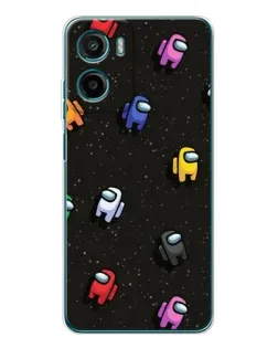 Чехол для Motorola Moto G05 с картинкой «Космический паттерн Among Us» Чехол для Motorola Moto G05 с картинкой «Космический паттерн Among Us»