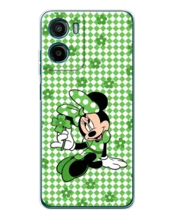 Чехол для Motorola Moto G05 с картинкой «Mickey в клетку»