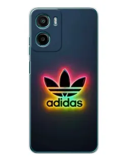 Чехол для Motorola Moto G06 Power с картинкой «Неоновый Adidas»