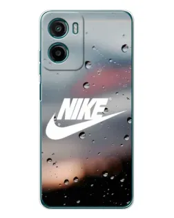 Чохол для Motorola Moto G06 Power з картинкою «Nike у стилі ретро»