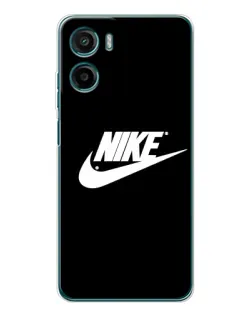 Чохол для Motorola Moto G06 Power з картинкою «Мазки фарби Nike»