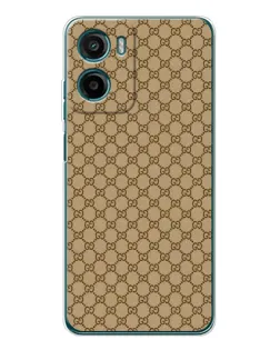 Чехол для Motorola Moto G06 Power с картинкой «Gucci — классический беж»