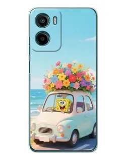 Чехол для Motorola Moto G06 Power с картинкой «Автомобильное путешествие»