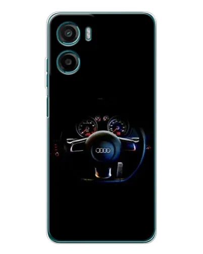 Чохол для Motorola Moto G06 Power з картинкою «Салон Audi — кермо» Чохол для Motorola Moto G06 Power з картинкою «Салон Audi — кермо»