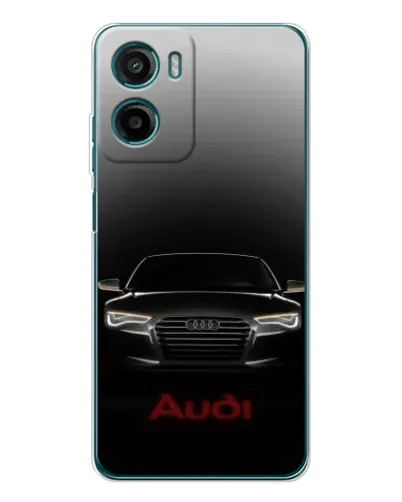 Чохол для Motorola Moto G06 Power з картинкою «Audi — градієнтний контур» Чохол для Motorola Moto G06 Power з картинкою «Audi — градієнтний контур»