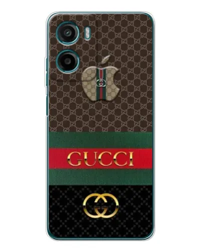 Чохол для Motorola Moto G06 з картинкою «Gucci — брендований десерт»