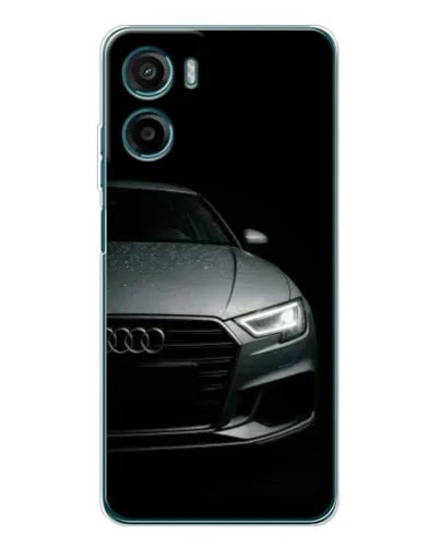 Чехол для Motorola Moto G06 с картинкой «Audi — детализация кузова»