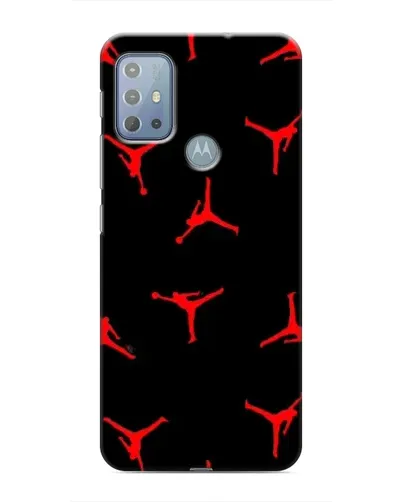 Чехол для Motorola MOTO G10 с картинкой «Jordan Red Pattern» Чехол для Motorola MOTO G10 с картинкой «Jordan Red Pattern»
