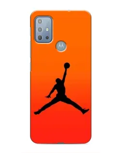 Чехол для Motorola MOTO G10 с картинкой «Jordan Sunset»