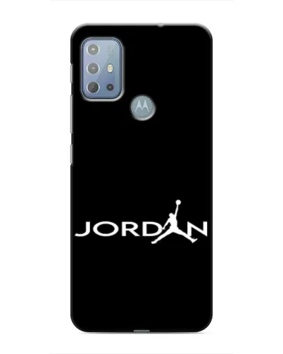 Чехол для Motorola MOTO G10 с картинкой «Jordan White Logo» Чехол для Motorola MOTO G10 с картинкой «Jordan White Logo»