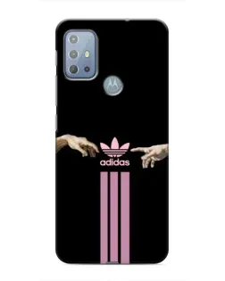 Чехол для Motorola MOTO G10 с картинкой «Adidas Hands»