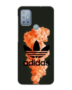 Чехол для Motorola MOTO G10 с картинкой «Adidas Classic White»