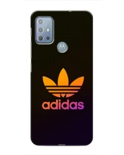 Чехол для Motorola MOTO G10 с картинкой «Градиент Adidas»