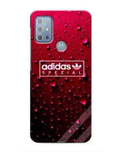 Чехол для Motorola MOTO G10 с картинкой «Adidas Gold Marble»