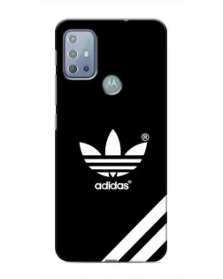 Чехол для Motorola MOTO G10 с картинкой «Adidas с диагональными полосами»