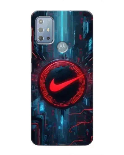 Чехол для Motorola MOTO G10 с картинкой «Техногенный стиль Nike» Чехол для Motorola MOTO G10 с картинкой «Техногенный стиль Nike»