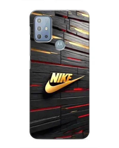 Чехол для Motorola MOTO G10 с картинкой «Золотой Nike на металле» Чехол для Motorola MOTO G10 с картинкой «Золотой Nike на металле»