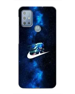 Чехол для Motorola MOTO G10 с картинкой «Звездный путь Nike»