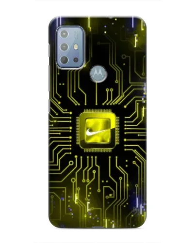 Чехол для Motorola MOTO G10 с картинкой «Nike — золотая искра» Чехол для Motorola MOTO G10 с картинкой «Nike — золотая искра»