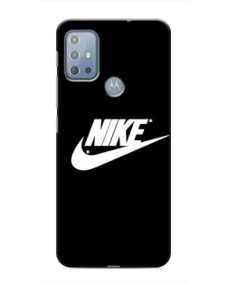 Чехол для Motorola MOTO G10 с картинкой «Мазки краски Nike»