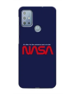 Чехол для Motorola MOTO G10 с картинкой «NASA — глубокий космос»