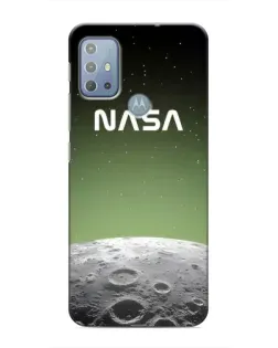 Чехол для Motorola MOTO G10 с картинкой «NASA — лунный градиент»