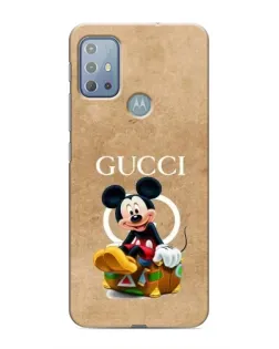 Чохол для Motorola MOTO G10 з картинкою «Міккі Маус Gucci — крафт»