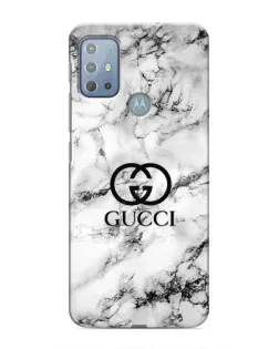 Чохол для Motorola MOTO G10 з картинкою «Gucci — мармуровий шик»