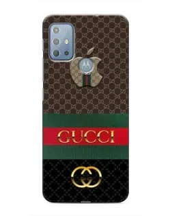 Чохол для Motorola MOTO G10 з картинкою «Gucci — брендований десерт»