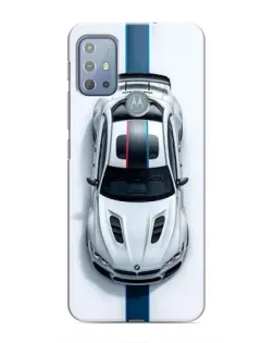 Чехол для Motorola MOTO G10 с картинкой «Вид сверху — BMW M» Чехол для Motorola MOTO G10 с картинкой «Вид сверху — BMW M»