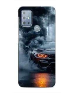 Чехол для Motorola MOTO G10 с картинкой «BMW M-Power — абстракция»