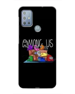 Чехол для Motorola MOTO G10 с картинкой «Логотип Among Us» Чехол для Motorola MOTO G10 с картинкой «Логотип Among Us»