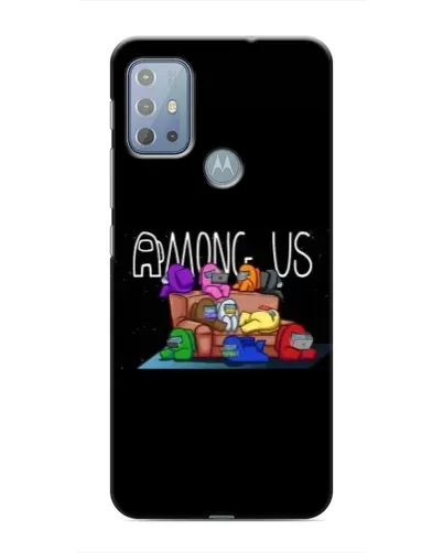 Чехол для Motorola MOTO G10 с картинкой «Логотип Among Us» Чехол для Motorola MOTO G10 с картинкой «Логотип Among Us»