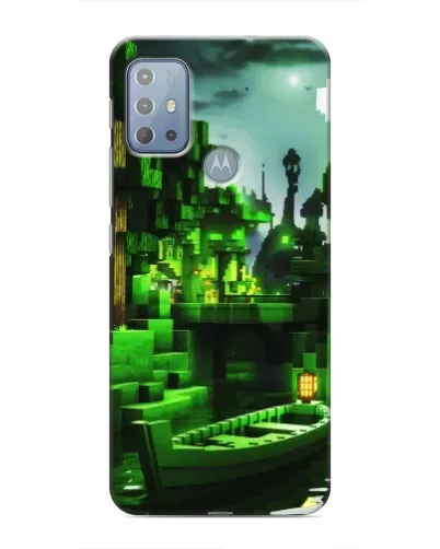 Чехол для Motorola MOTO G10 с картинкой «Minecraft лесной пейзаж» Чехол для Motorola MOTO G10 с картинкой «Minecraft лесной пейзаж»