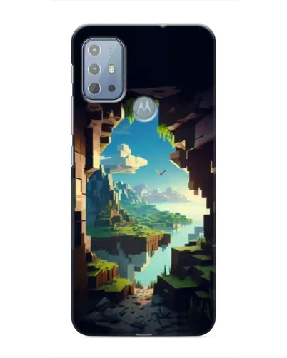 Чехол для Motorola MOTO G10 с картинкой «Вид из пещеры» Чехол для Motorola MOTO G10 с картинкой «Вид из пещеры»