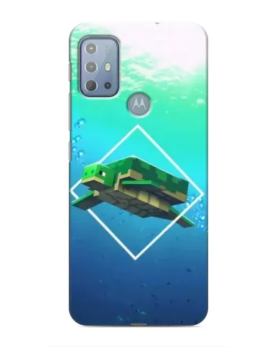 Чехол для Motorola MOTO G10 с картинкой «Черепаха Minecraft» Чехол для Motorola MOTO G10 с картинкой «Черепаха Minecraft»