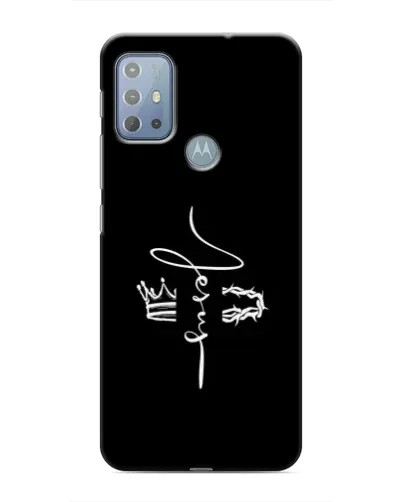 Чехол для Motorola MOTO G10 с картинкой «Король Славы Jesus»