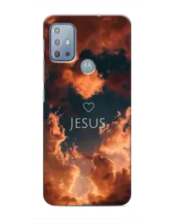 Чехол для Motorola MOTO G10 с картинкой «Сияние Имени Jesus» Чехол для Motorola MOTO G10 с картинкой «Сияние Имени Jesus»