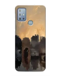 Чехол для Motorola MOTO G10 с картинкой «Дорога к вере»