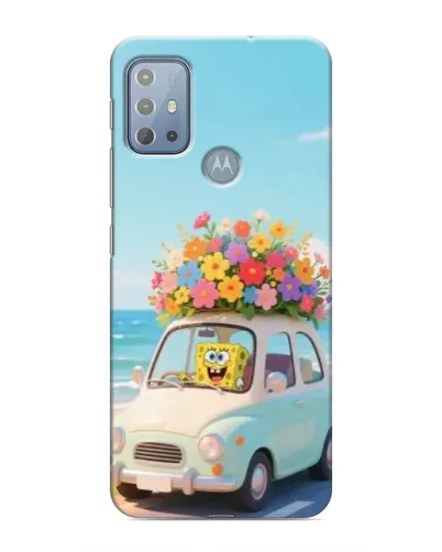 Чехол для Motorola MOTO G10 с картинкой «Автомобильное путешествие» Чехол для Motorola MOTO G10 с картинкой «Автомобильное путешествие»