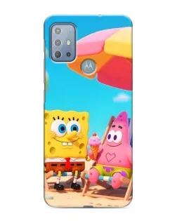 Чехол для Motorola MOTO G10 с картинкой «Отдых на пляже»