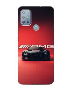 Чехол для Motorola MOTO G10 с картинкой «Mercedes AMG — красная линия»
