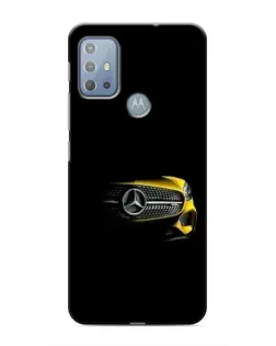 Чехол для Motorola MOTO G10 с картинкой «Mercedes — ретро стиль»