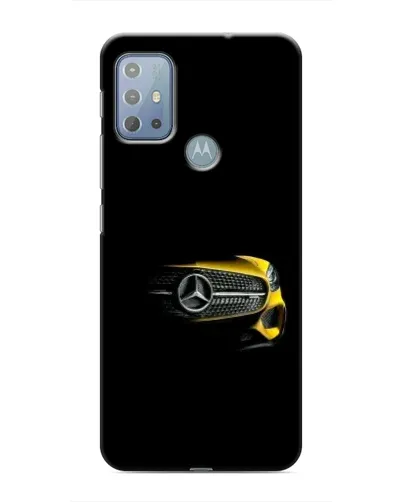 Чехол для Motorola MOTO G10 с картинкой «Mercedes — ретро стиль»